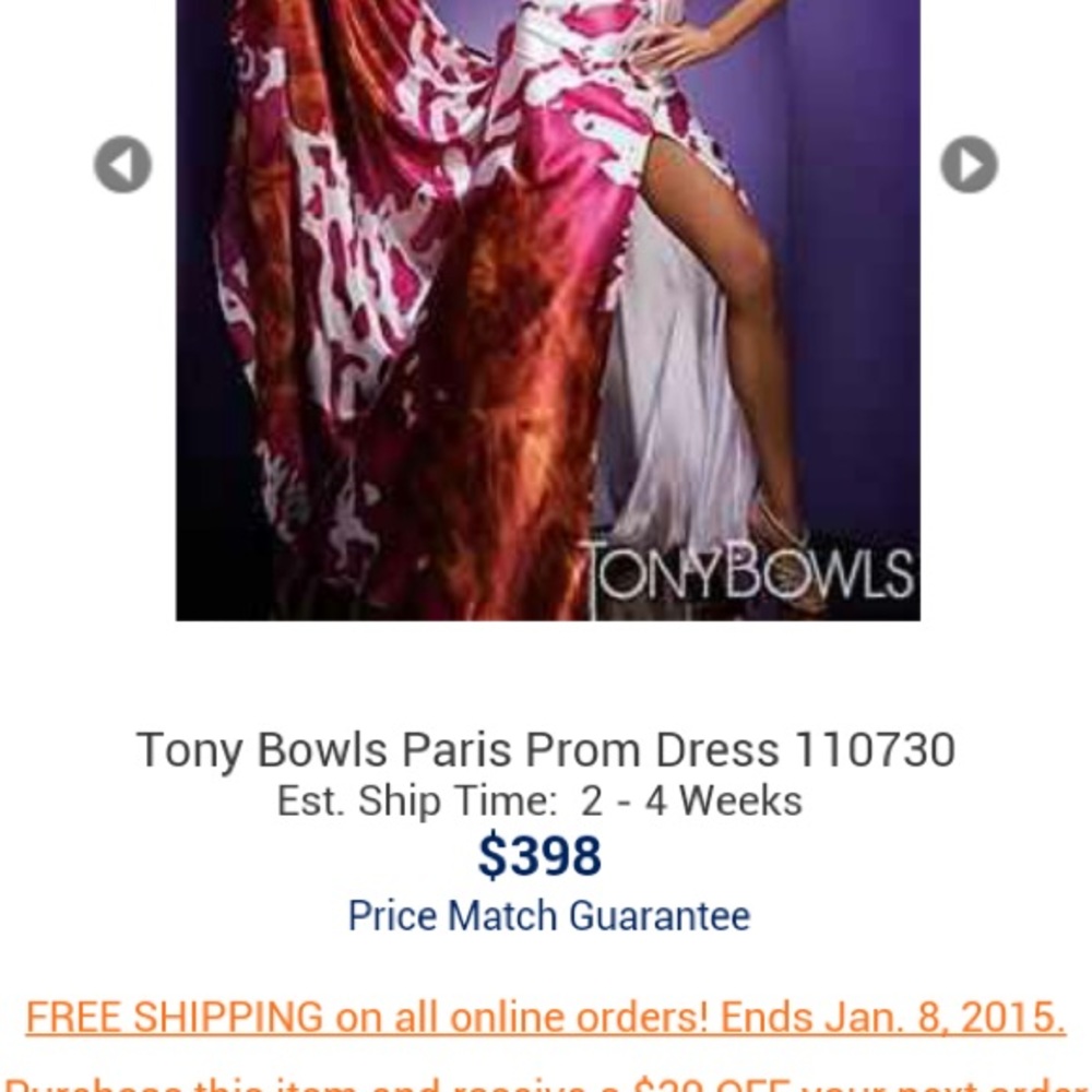 Tony Bowls Paris Size 2